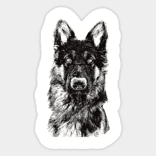 German Shepherd gift for German Shepherd Owners Sticker